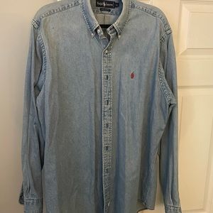 Ralph Lauren denim long sleeve shirt